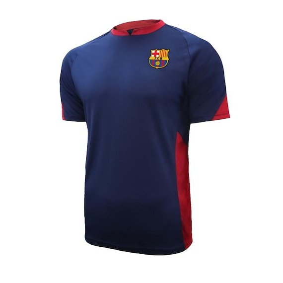 FC Barcelona Raglan Game Day Striker Shirt Navy Custom Your Name Number
