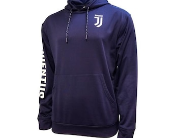 Juventus Pullover Hoodie - Navy Pattern Liquified Custom Your Name & Number