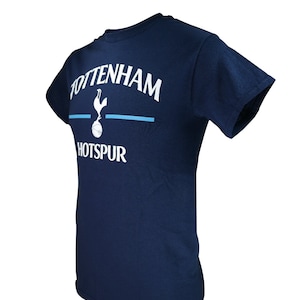 Men Tottenham Hotspur Licensed Soccer T-Shirt Cotton Tee -01 [Custom] Name + Number  Custom Your Name & Number