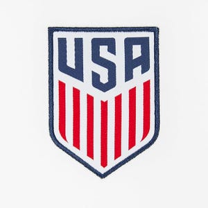 2026 US Soccer USMNT Game Day Soccer T-Shirt: Official Licensed Poly Jersey - White Home Team Color - Adult Men Size image 5