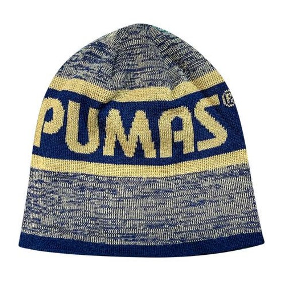Pumas Unam Adult Unisex Reverseible Haze Beanie - Navy - Custom Name  Initials - Etsy