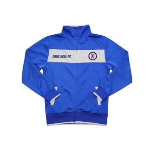 Cruz Azul Centered Full Zip Track Jacket - Youth Custom Name & Number