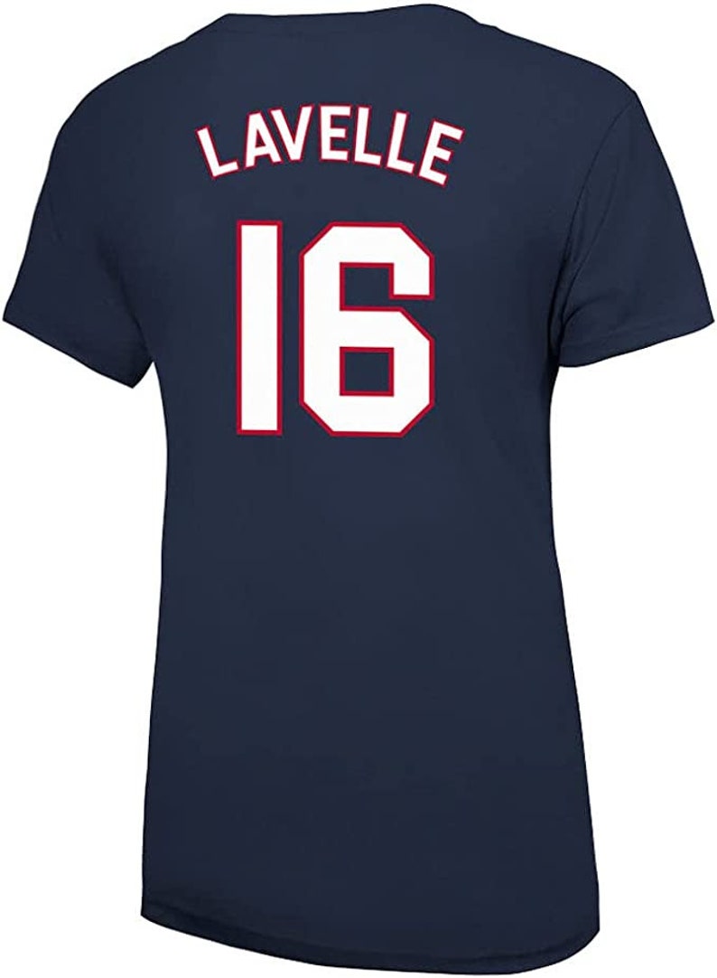U.S. Soccer USWNT 4 Star Women Official Lavelle Number 16 Women T-Shirt image 1