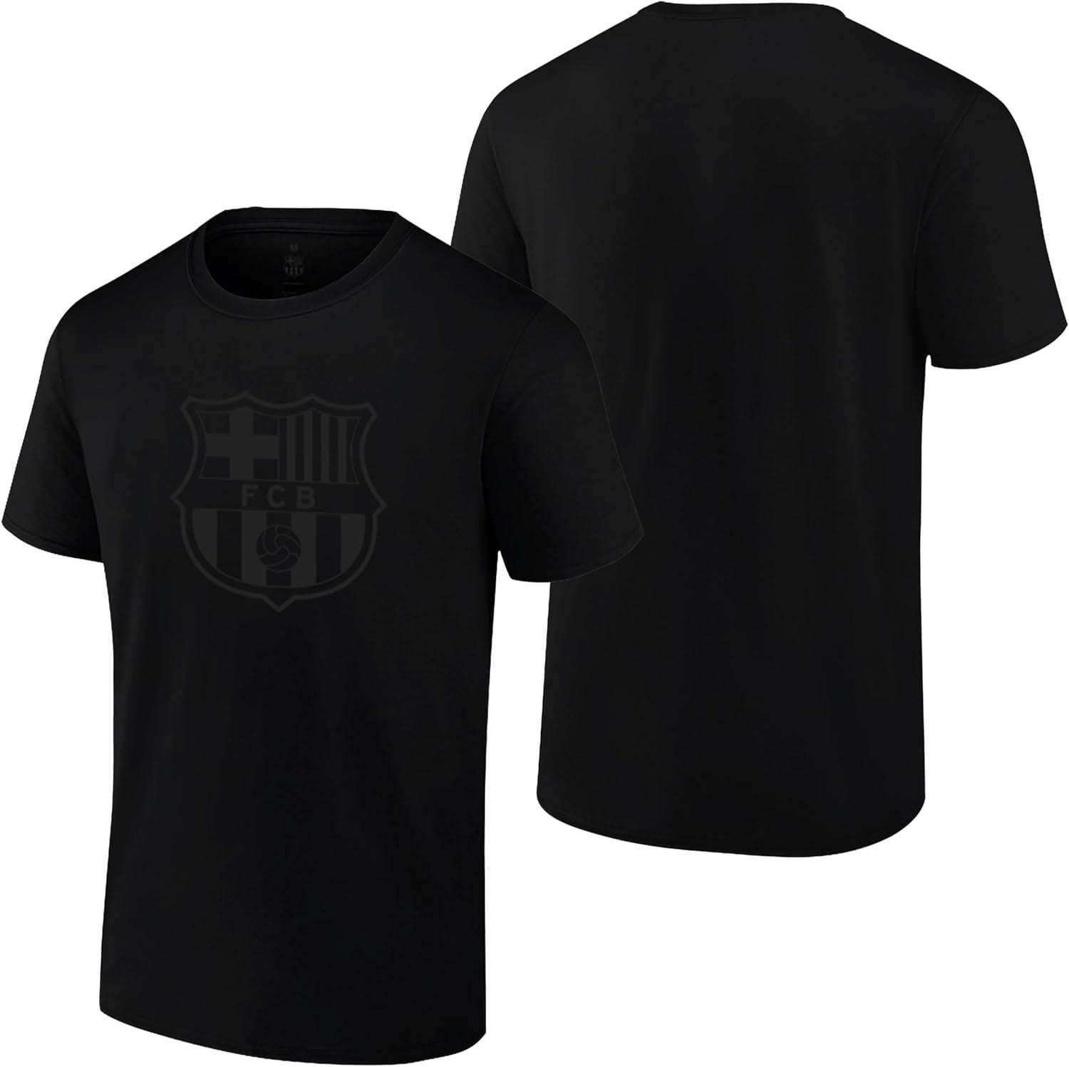 FC Barcelona Blackout Soccer Tee - Official Licensed Cotton T
