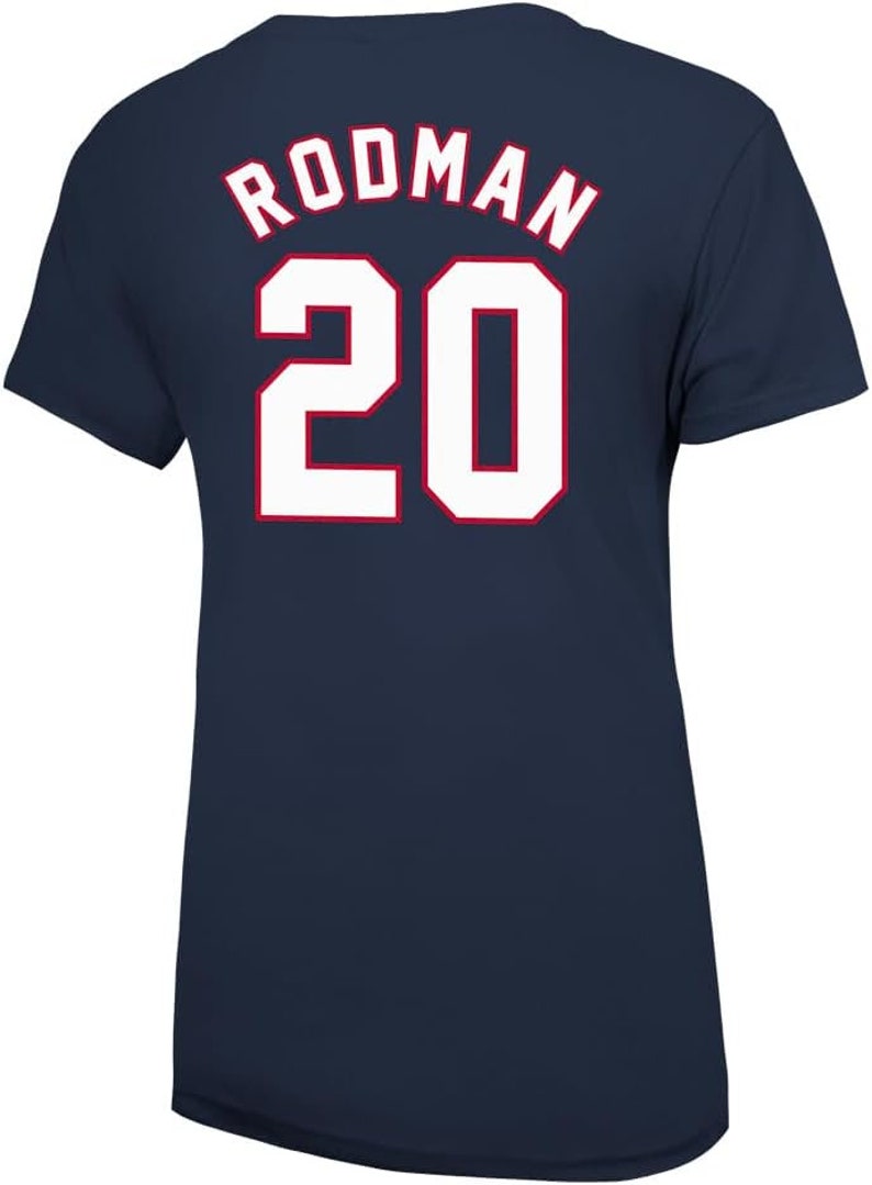 U.S. Soccer USWNT 4 Star Women Official Rodman 20 Women T-Shirt image 2