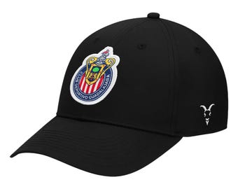Chivas De Guadalajara Soccer Cap: Official Licensed Black Logo Patch