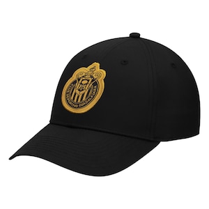 2025 Chivas De Guadalajara Official Soccer Cap - Black with Gold Logo Woven Patch - Custom Name Initials