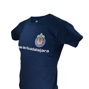 Chivas De Guadalajara Officially Licensed Soccer T-Shirt Cotton Tee -10  Custom Your Name & Number
