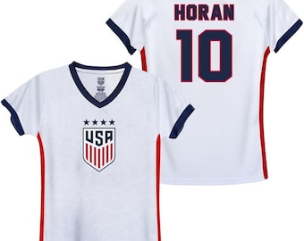 USWNT Horan #10 Jersey - Official U.S. Soccer Girl's Tee