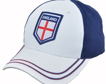England Soccer Cap World Cup Soccer Mesh England Soccer Cap Soccer Hat Sports - Custom Name Initials