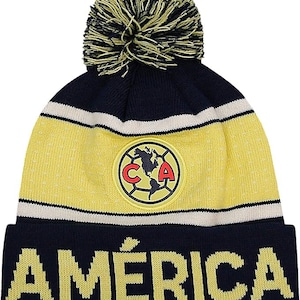 Club America Authentic Official Licensed Product Soccer Beanie - Custom Name Initials