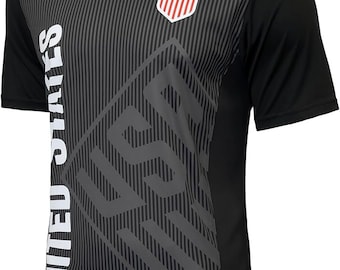USMNT Game Day T-Shirt: Custom Name & Number - Official U.S. Soccer Poly Tee