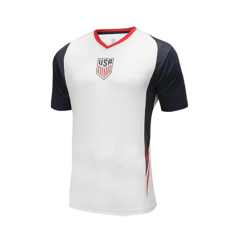 USMNT Soccer T-Shirt: Personalized Adult Game Day Poly Tee image 1
