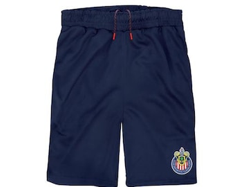 Chivas Youth Athletic Soccer Shorts - NAVY