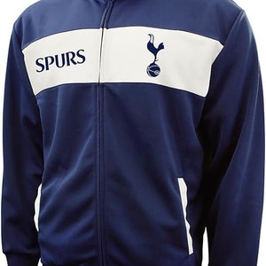 Tottenham Official Adult Full-Zip Track A Grade Jacket -  Your Custom Name & Number
