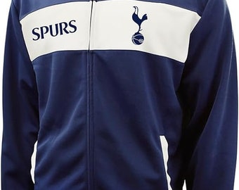 Tottenham Official Adult Full-Zip Track Jacket -  Your Custom Name & Number