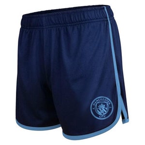 Manchester City Women&#39;s Track Shorts - Navy