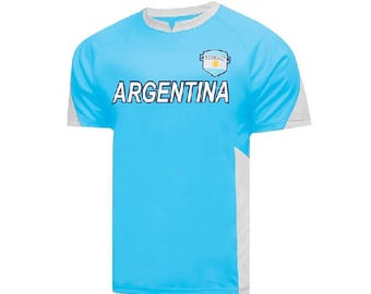Argentina World Cup Soccer Jersey: Custom Name & Number