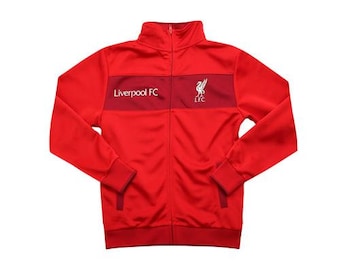 Adidas Tracksuit Top Track Jacket Liverpool FC Y2K 00s Football