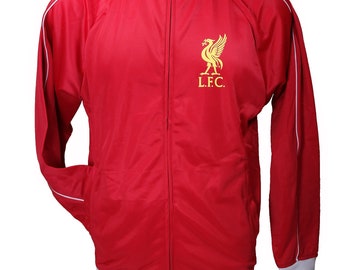 Liverpool FC Adult Full Zip A Grade Track Jacket Custom Name & Number