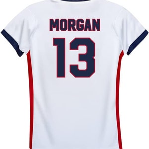 USWNT Morgan 13 Jersey: Official U.S. Soccer Girl's Tee bild 3