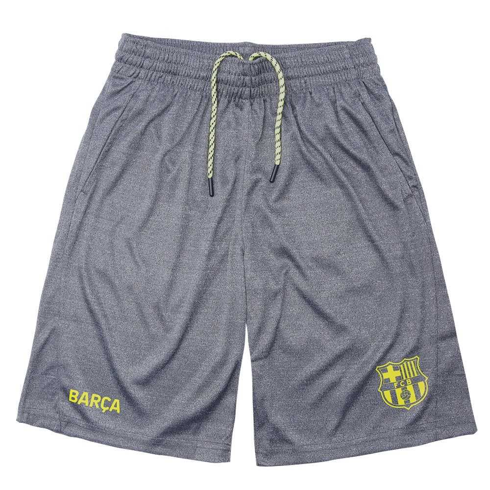 Icon Sports Men's FC Barcelona Officially Licensed Poly Soccer Shorts - 100% Polyester Team Shorts In Official Colors - View #12