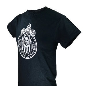 Chivas De Guadalajara Officially Licensed Soccer T-Shirt Cotton Tee -12 [Custom] Name + Number