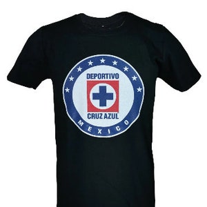 Cruz Azul Officially Licensed Soccer T-Shirt Cotton Tee -04 [Custom] Name + Number