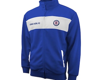 Cruz Azul Centering Full-Zip Adult Track Jacket Custom Name & Number
