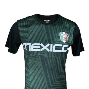 Icon Sports Mexico Soccer Jersey - Adult add Name and Number