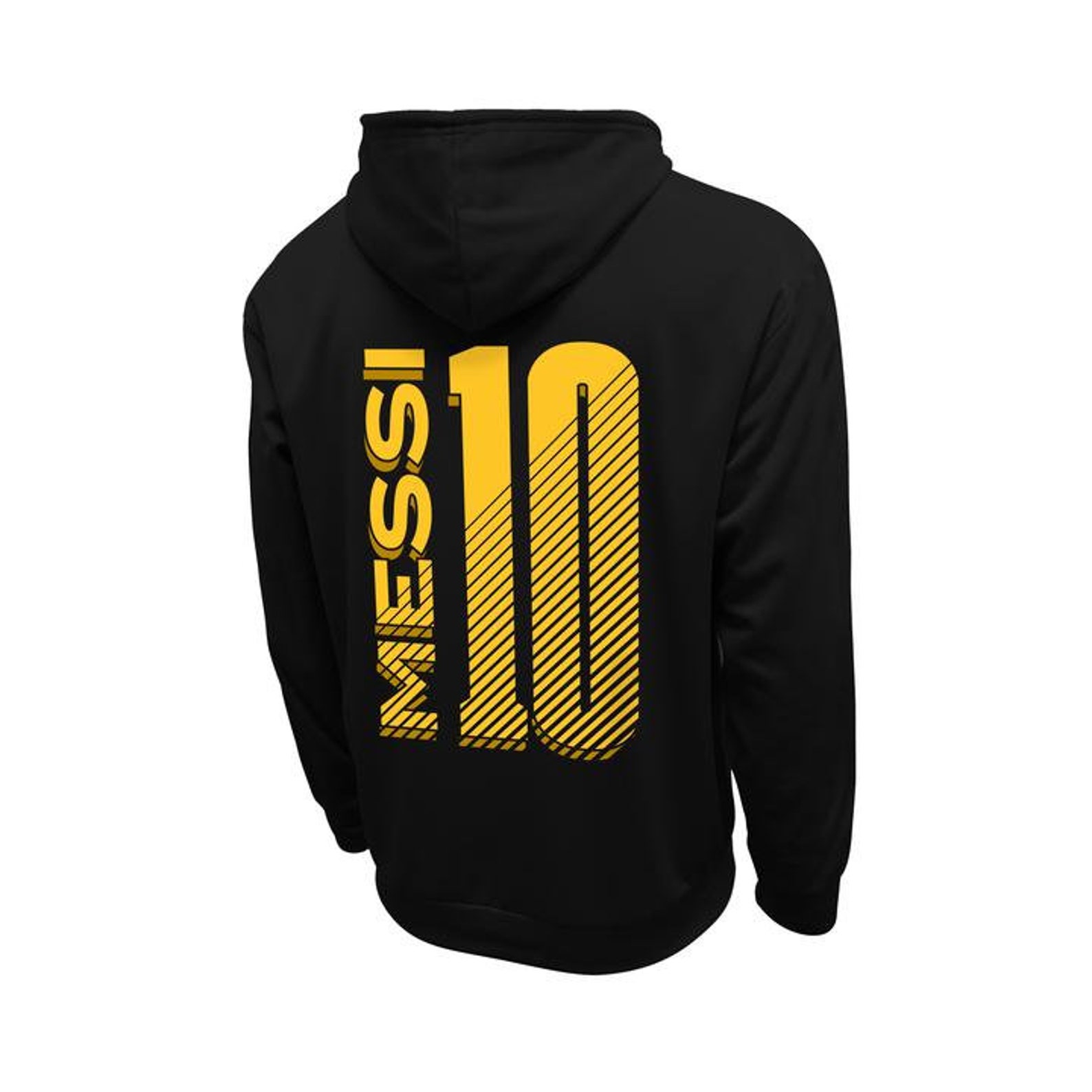 Icon Sports Men's FC Barcelona Messi Hoodie - Official Licensed Pullover Sweatshirt, 100% Polyester