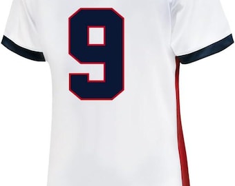 USWNT 4 Stars Champion V-Neck Shirt - 2023 Women's Soccer Poly T-Shirt