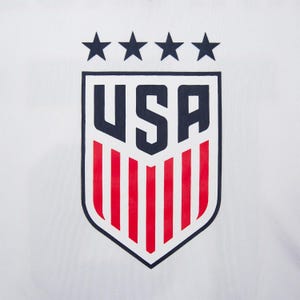 USWNT Ladies US Soccer 4 STARS Poly Jersey : Polymesh Game Day Shirt - Custom Name & Number image 5