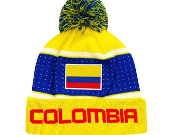 Columbia Pegged Adult Unisex Beanie - Custom Name Initials