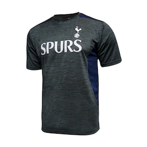 Icon Sports Tottenham HotspurT Adult Game Day Soccer Jersey T-Shirt Grey Game Custom Your Name & Number