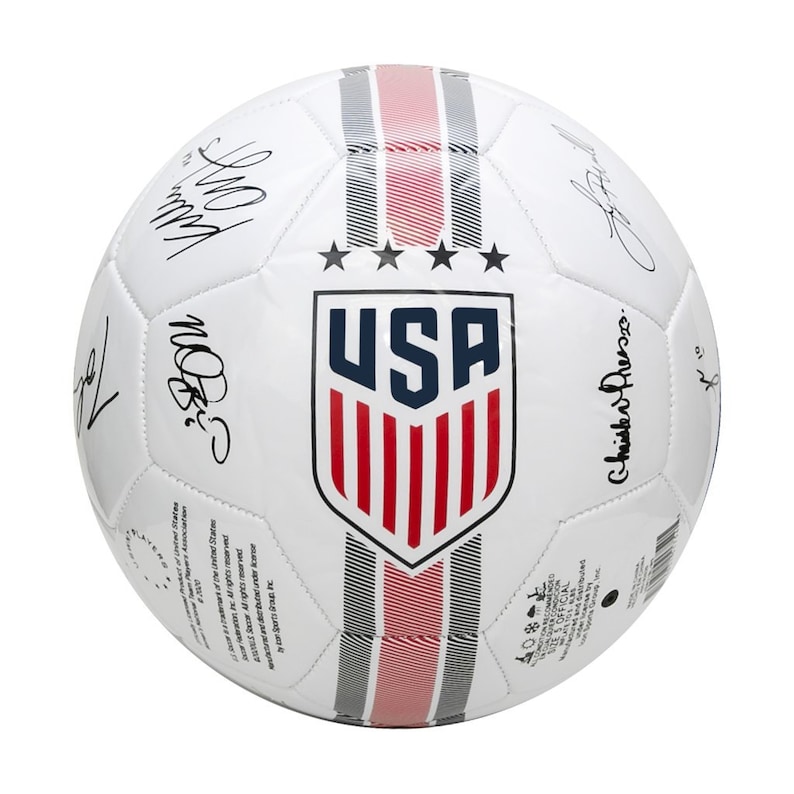 U.S. Soccer USWNT Player Signature Size 5 Soccer Ball