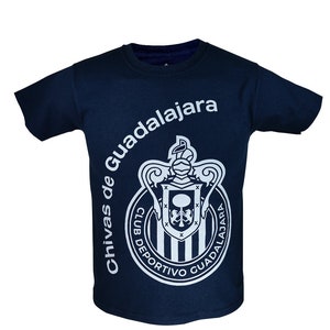 Chivas De Guadalajara Officially Licensed Soccer T-Shirt Cotton Tee -07  Custom Your Name & Number
