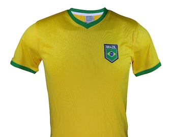 Brazil Soccer Youth Jersey: Custom Name & Number