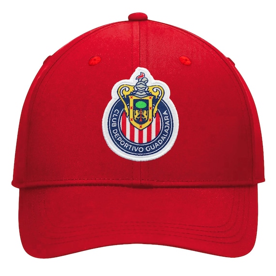 Chivas De Guadalajara Soccer Cap: Official Licensed Red Logo Cap
