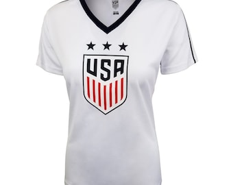 U.S. Soccer USWNT Ladies Polymesh Game Day Shirt