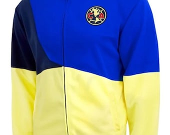 Club America Soccer Jacket: Official Licensed Zip-Up (Custom Name & Number)