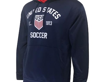 U.S. SOCCER YOUTH &quot;1913&quot; HOODIE Custom Your Name & Number