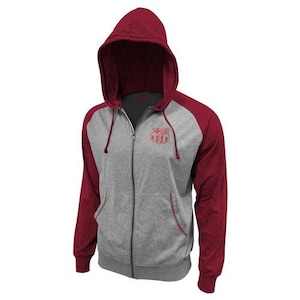 Maroon Zip Hoodie - Etsy