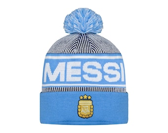 2026 Argentina Soccer Team Beanie – Light Blue Adult Hat