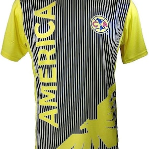 Club America Soccer Official Soccer Jersey Home - Woven Patch Custom Your Name & Number
