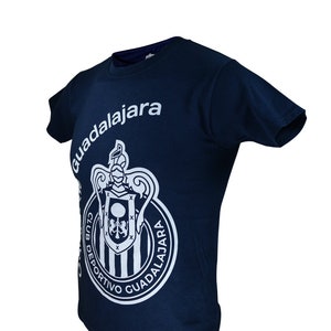 Chivas De Guadalajara Officially Licensed Soccer T-Shirt Cotton Tee -08  Custom Your Name & Number