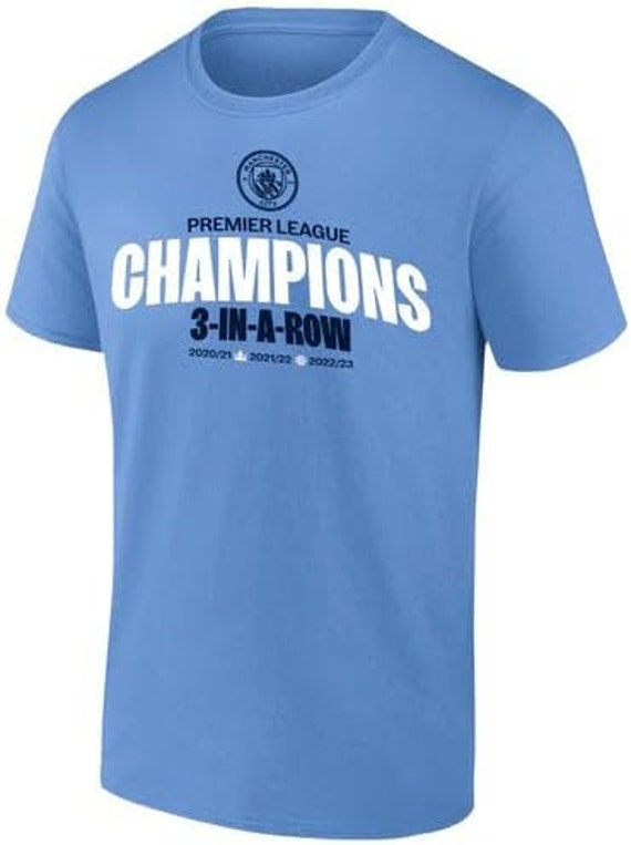 Manchester City Champions T-shirt: Officially Licensed Treble