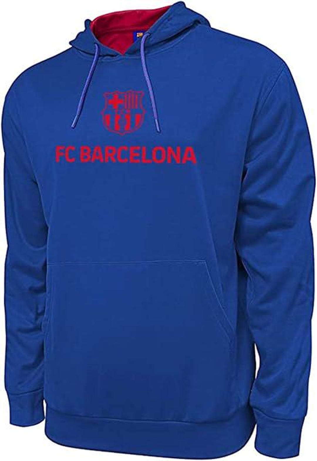 Buy FC BARCELONA Messi 10 Back Step Pullover Soccer Hoodie Navy Custom Your  Name Number Online in India
