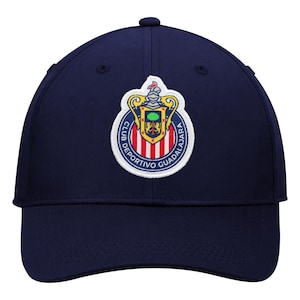 2025 Chivas De Guadalajara Official Soccer Cap - Navy with Home Logo Woven Patch - Custom Name Initials