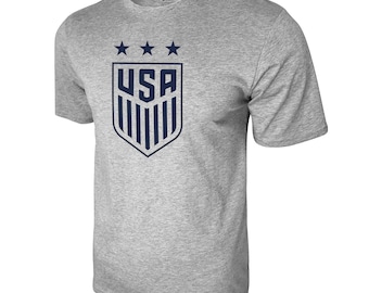 Camiseta de celebración de 3 estrellas de USWNT: nombre y número personalizados
